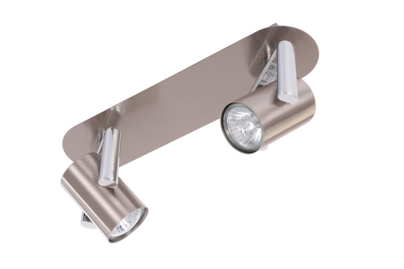 ROLAND-2 satynowy nikiel lampa