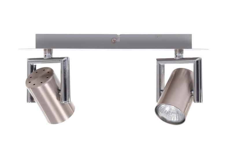 ROLAND-2 satynowy nikiel lampa