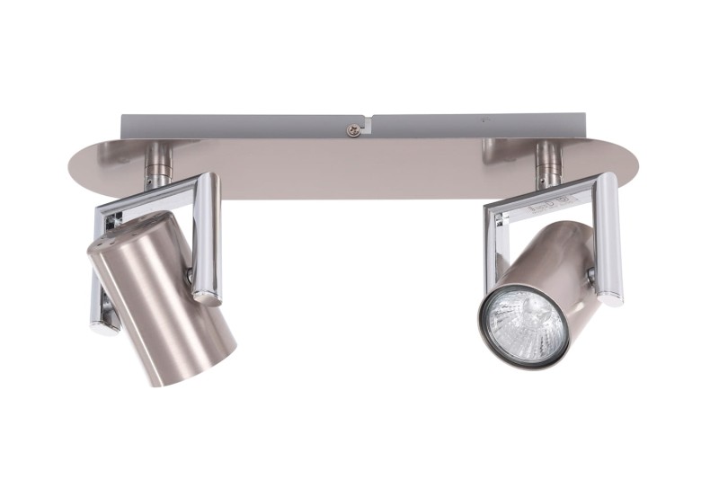 ROLAND-2 satynowy nikiel lampa