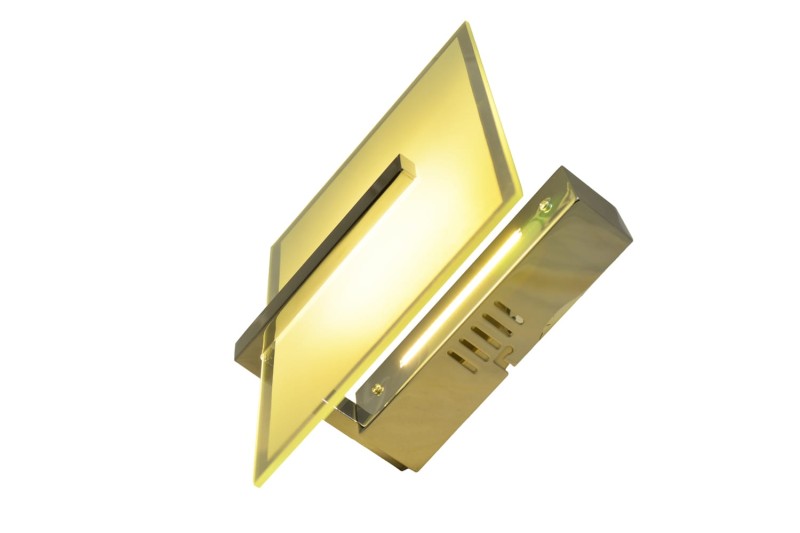 GLOUCESTER LED 6W 3000K kinkiet szkło/chrom lampa