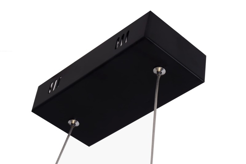 BARRENA-760 lampa wisząca LED czarny mat elastic