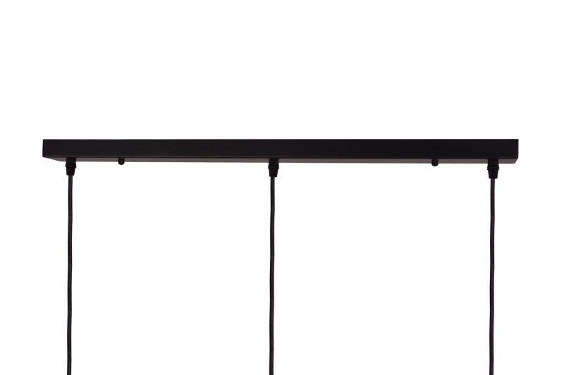 BARRAS-3 czarny mat+złoty lampa sufitowa wisząca linka regulowana styl loft industrial wyjątkowy design 3xE27 60W hurt