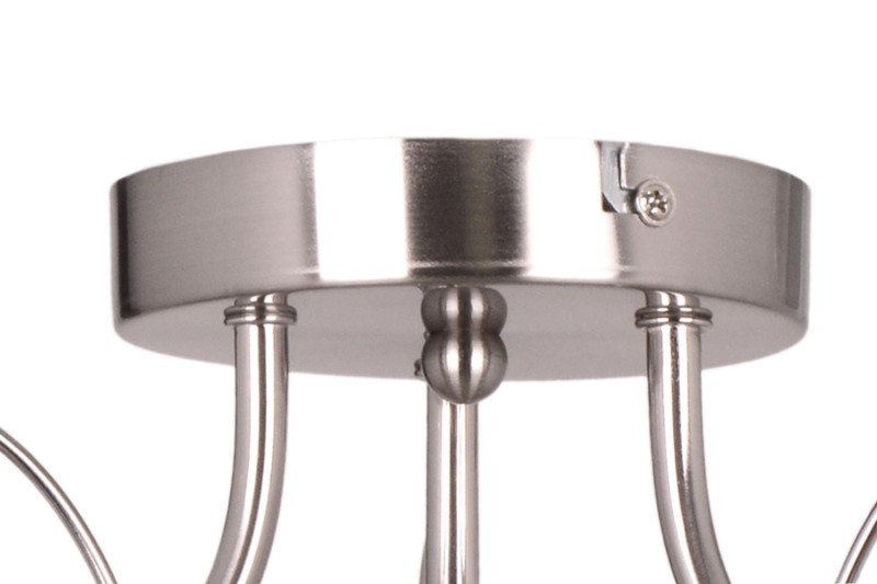 TONELA-3 satyna żyrandol lampa sufitowa klasyk klosz kula szkło 3xE27 Ø 52cm ↕ 22cm Nowość ! hurt