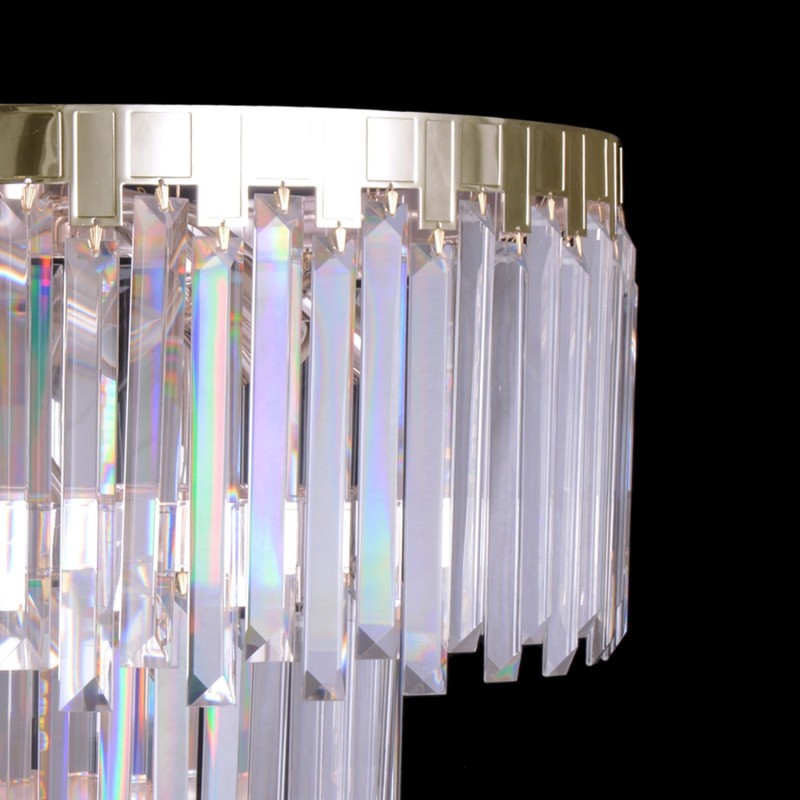 ADELE 600 gold lampa wisząca kryształy 14xE14