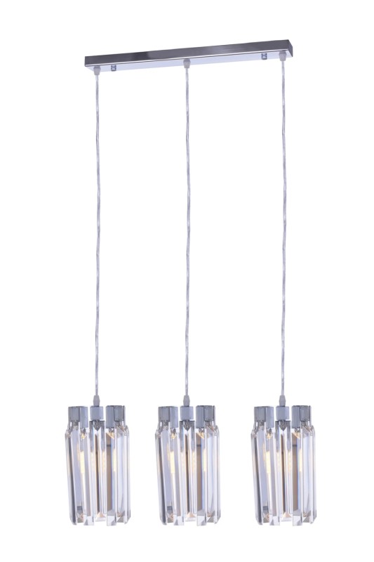 ADELE 3-500 chrom lampa wisząca kryształy 3xE14