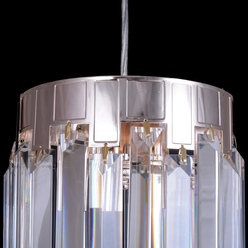ADELE 200 gold lampa wisząca kryształy 2xE14