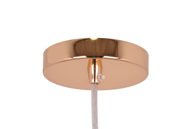 ADELE 130 złota piękna lampa sufitowa wisząca klosz kryształowy styl glamour Ø13cm ↕70cm 2xE14 hurt