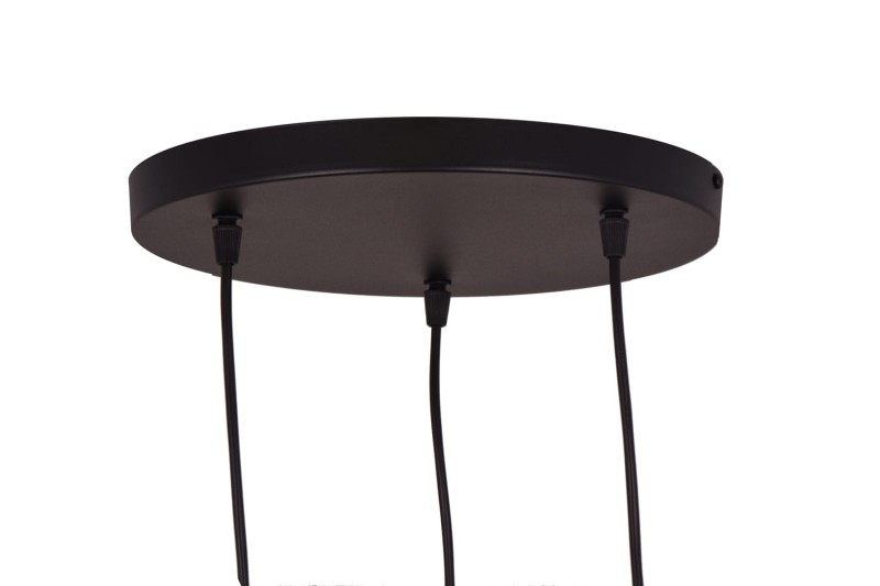 VASTO lampa sufitowa wisząca klosze tkanina abażury Ø11cm ↕ 20cm  wysokość całkowita ↕115cm 3xE27 hurt  