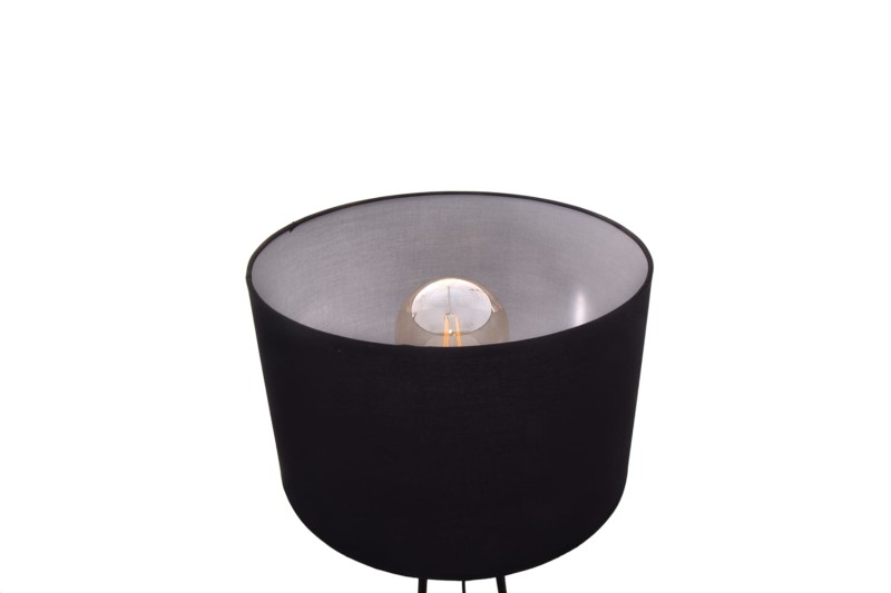FENDERRA lampa podłogowa, czarny+miedź