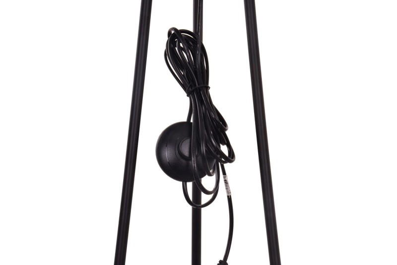 FENDERRA lampa podłogowa, czarny+miedź