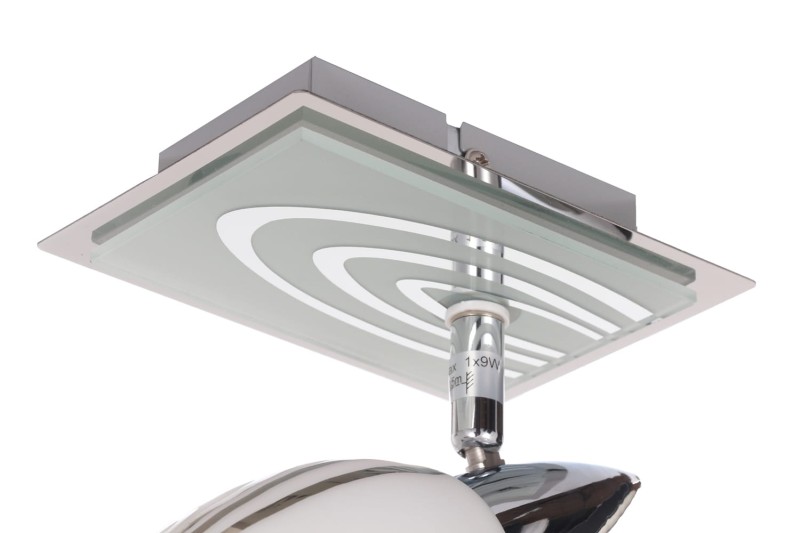 LEEDS-1 chrom lampa ścienna kinkiet spot hurt