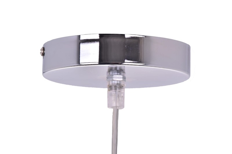 PASSIONI-400 lampa wisząca z kryształami szara