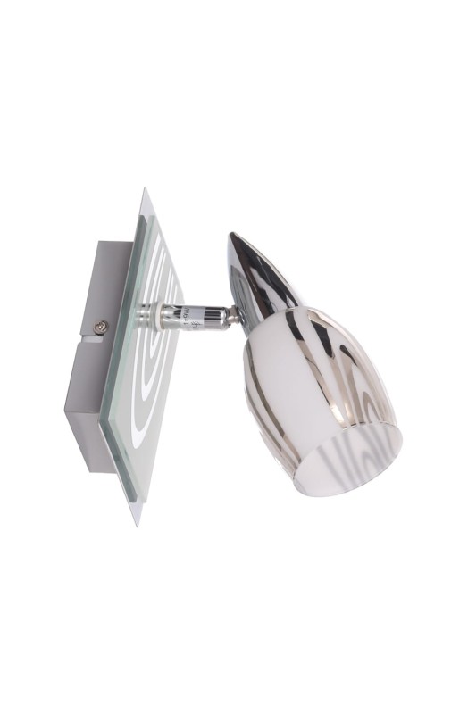 LEEDS-1 chrom lampa ścienna kinkiet spot hurt