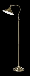 MT-502F mosiądz stylowa lampa podłogowa vintage Ø25cm  ↕160cm