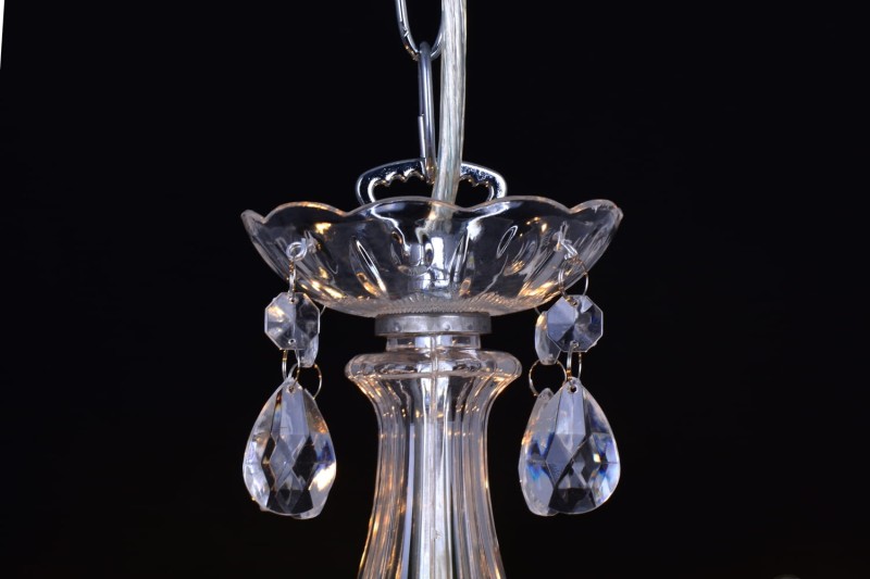 ALATRI-5 lampa wisząca, żyrandol, chrom, akryl