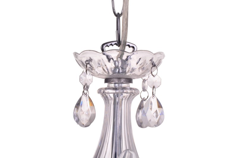ALATRI-3 lampa wisząca, żyrandol, chrom, akryl
