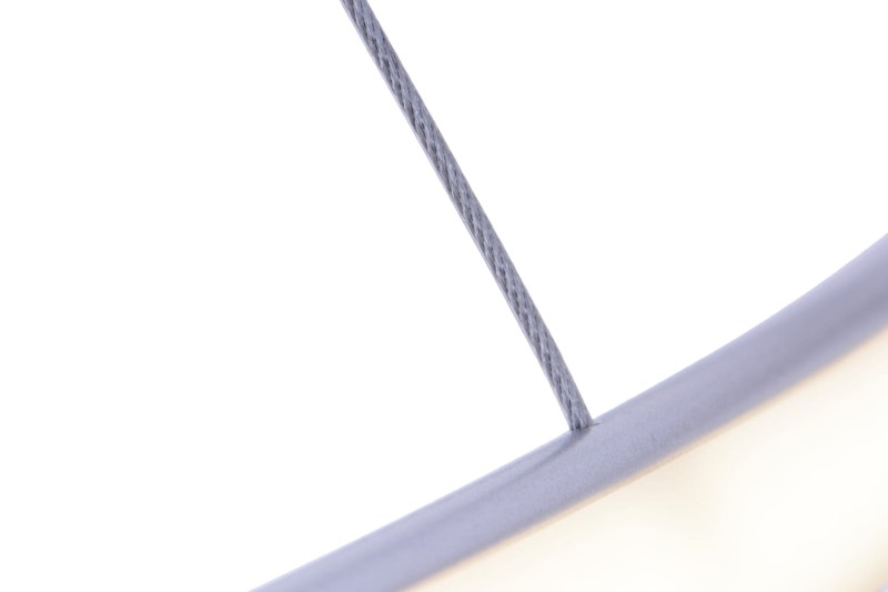 GIACARTA 700 LED srebrna lampa wisząca new style elastic  Ø70cm 55W  4000K hurt