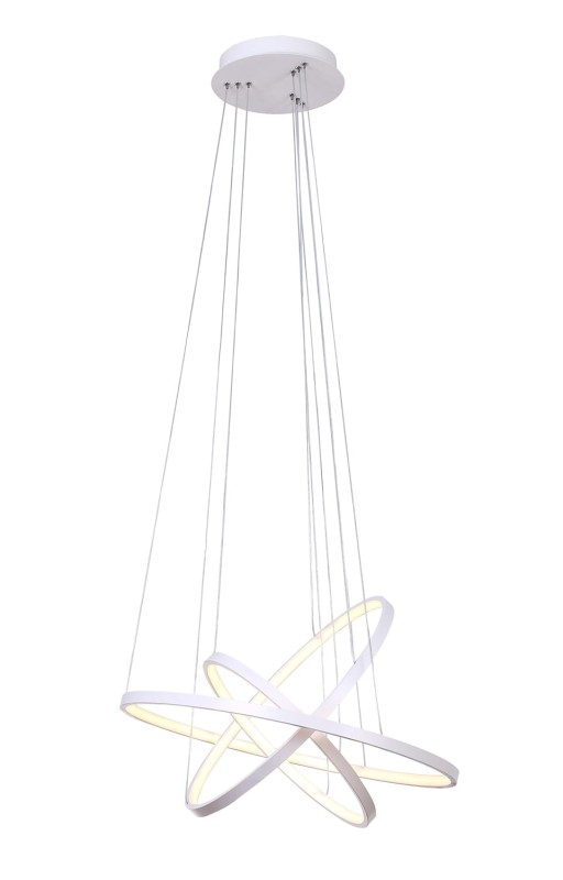 GALASSIA 800 LED biały mat lampa wisząca new style elastic Ø80/60/40cm  40/30/20W 4000K hurt