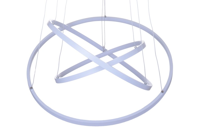 GALASSIA 800 LED biały mat lampa wisząca new style elastic Ø80/60/40cm  40/30/20W 4000K hurt