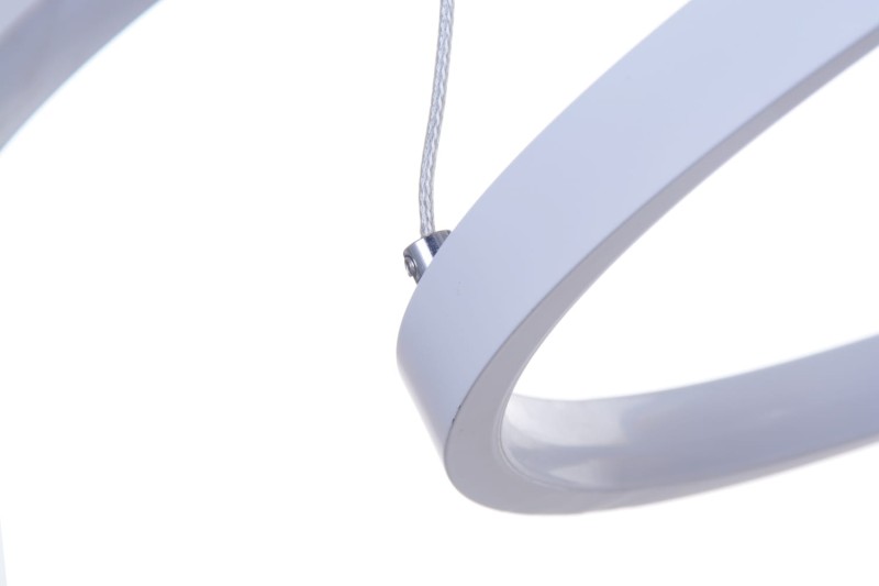 GALASSIA 800 LED biały mat lampa wisząca new style elastic Ø80/60/40cm  40/30/20W 4000K hurt