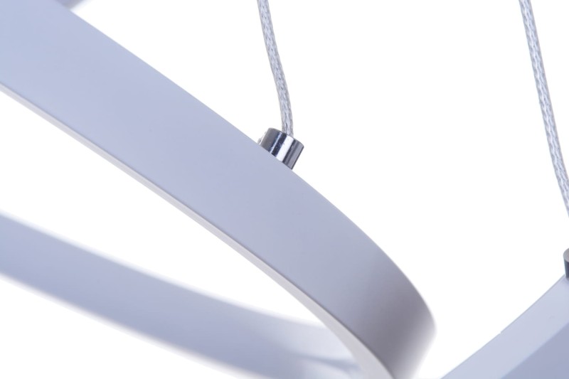 GALASSIA 800 LED biały mat lampa wisząca new style elastic Ø80/60/40cm  40/30/20W 4000K hurt