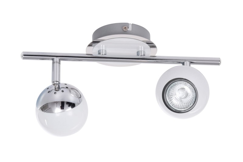 SAM-2 biała+chrom lampa