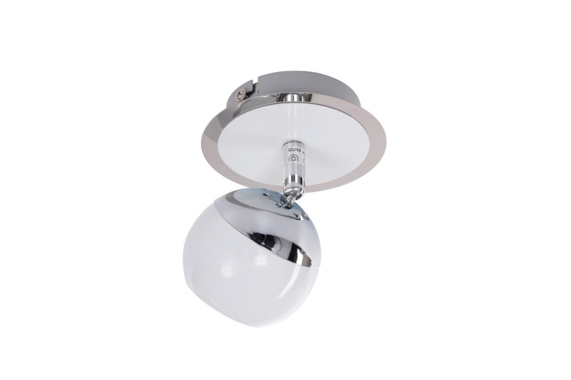 SAM-1 biała+chrom lampa