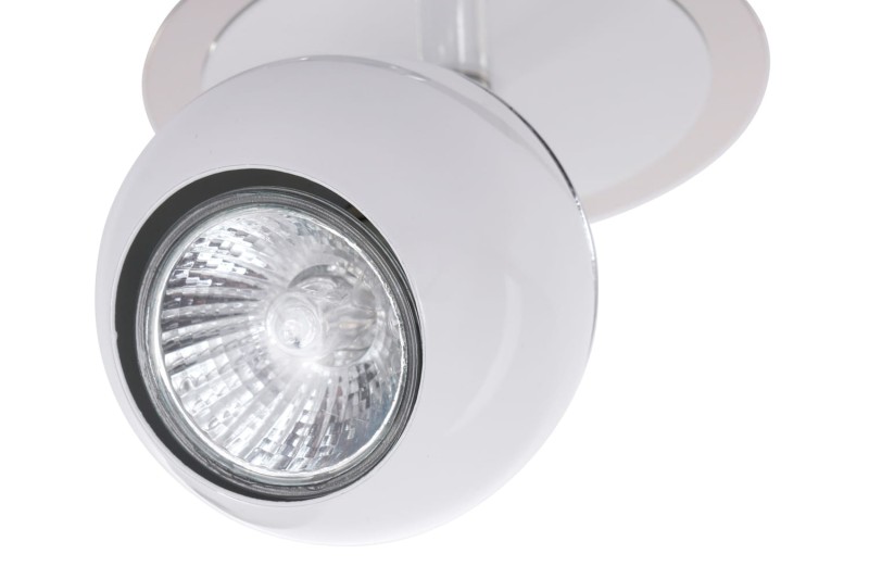 SAM-1 biała+chrom lampa