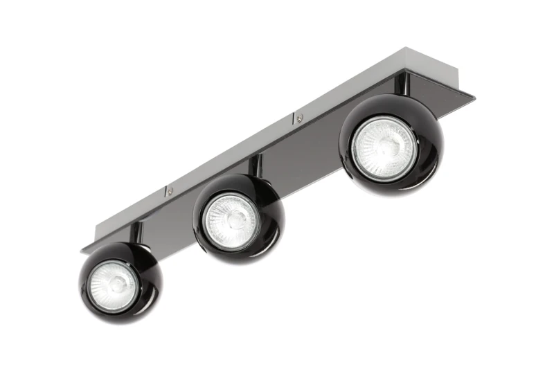 MATT-3R czarna+chrom lampa b/ż