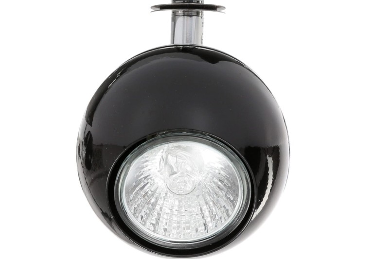 MATT-1R czarna+chrom lampa b/ż