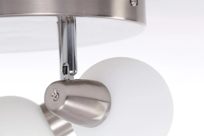 DAVID-3C  satynowy nikiel lampa sufitowa spot E14
