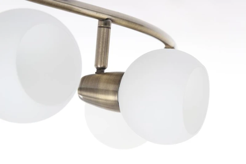 DAVID-3C  satynowy nikiel lampa sufitowa spot E14
