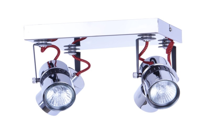 VITO-4R czarny/chrom lampa sufitowa spot 4xGU10