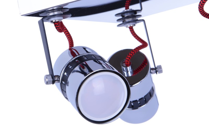 VITO-4R czarny/chrom lampa sufitowa spot 4xGU10