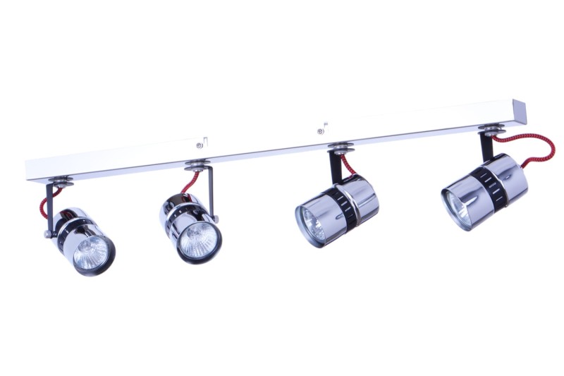 VITO-4 czarny/chrom lampa sufitowa spot 4xGU10