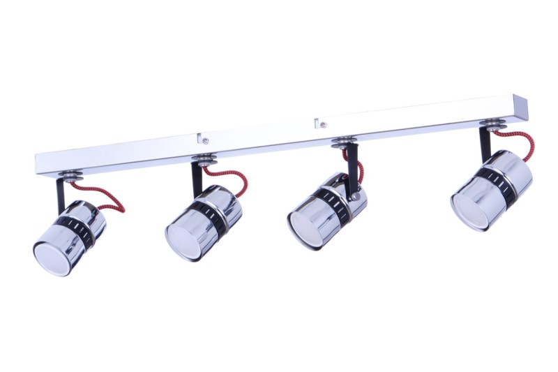VITO-4 czarny/chrom lampa sufitowa spot 4xGU10