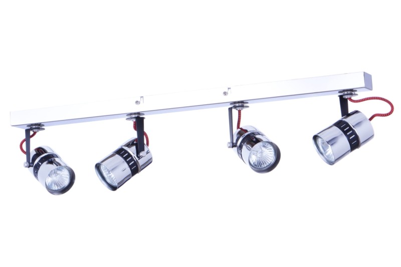 VITO-4 czarny/chrom lampa sufitowa spot 4xGU10