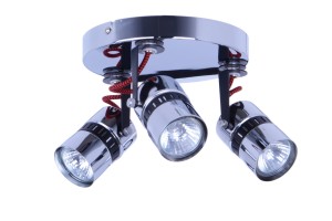 VITO-3C czarny/chrom lampa sufitowa spot 3xGU10