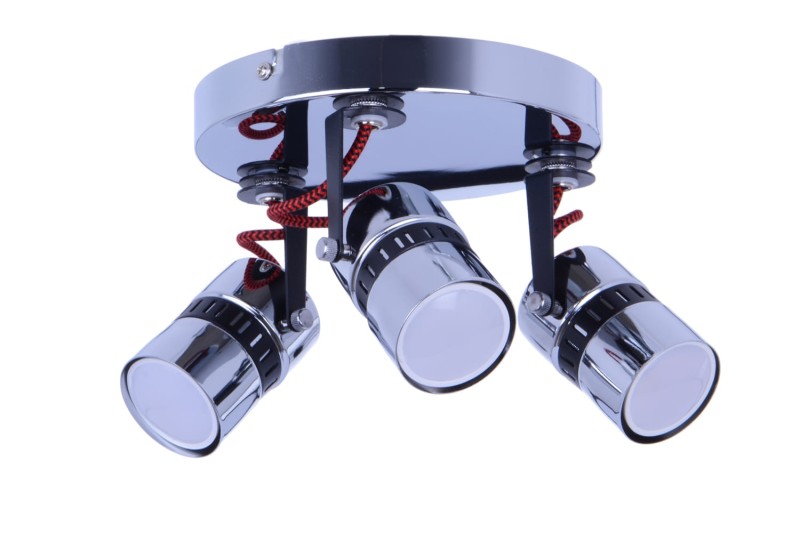 VITO-3C czarny/chrom lampa sufitowa spot 3xGU10