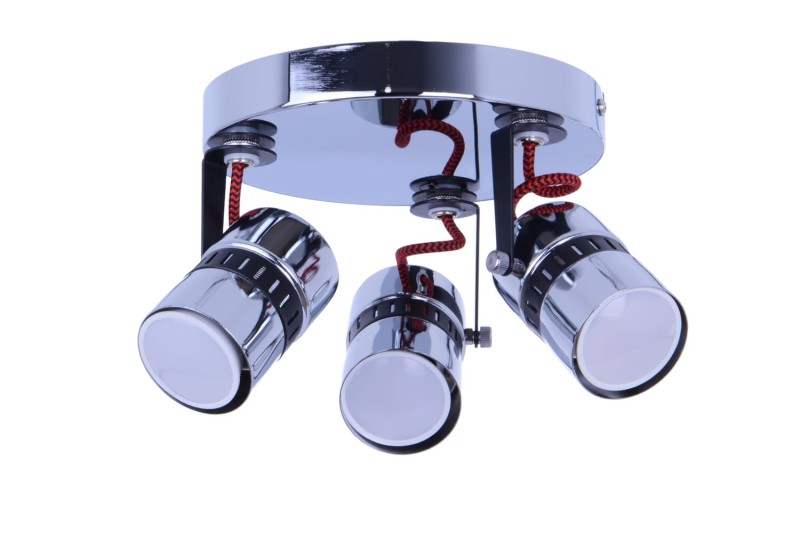 VITO-3C czarny/chrom lampa sufitowa spot 3xGU10