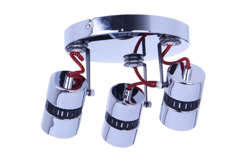 VITO-3C czarny/chrom lampa sufitowa spot 3xGU10