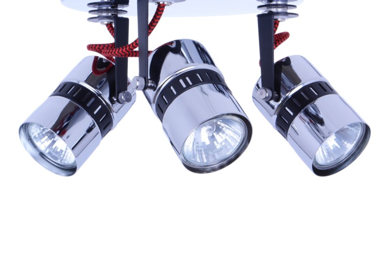 VITO-3C czarny/chrom lampa sufitowa spot 3xGU10