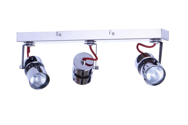 VITO-3 czarny/chrom lampa sufitowa spot 3xGU10