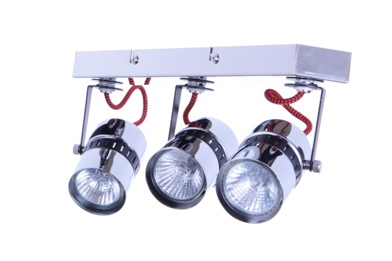 VITO-3 czarny/chrom lampa sufitowa spot 3xGU10