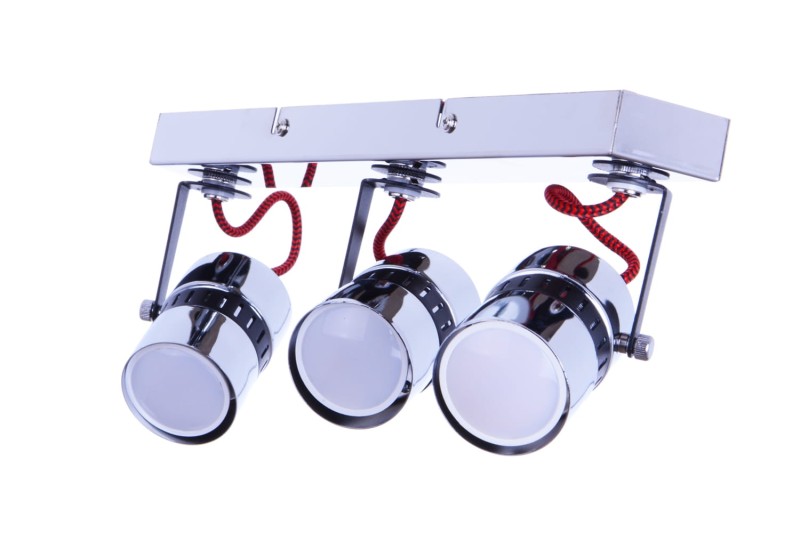 VITO-3 czarny/chrom lampa sufitowa spot 3xGU10