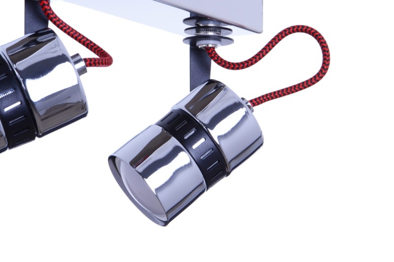 VITO-3 czarny/chrom lampa sufitowa spot 3xGU10
