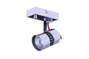 VITO-1 czarny/chrom lampa ściana kinkiet spot GU10