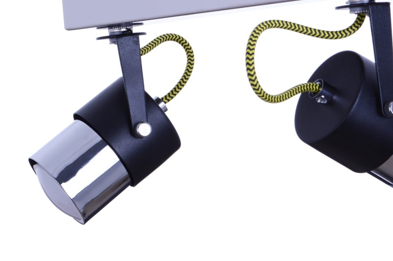 VERDI-3 czarny/chrom lampa sufitowa spot 3xGU10