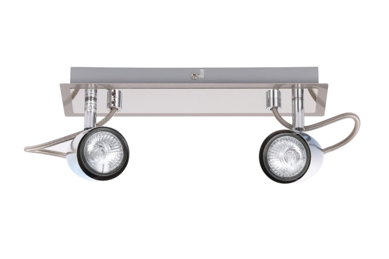 STANLEY-2R spot lampa chrom + satyna GU10