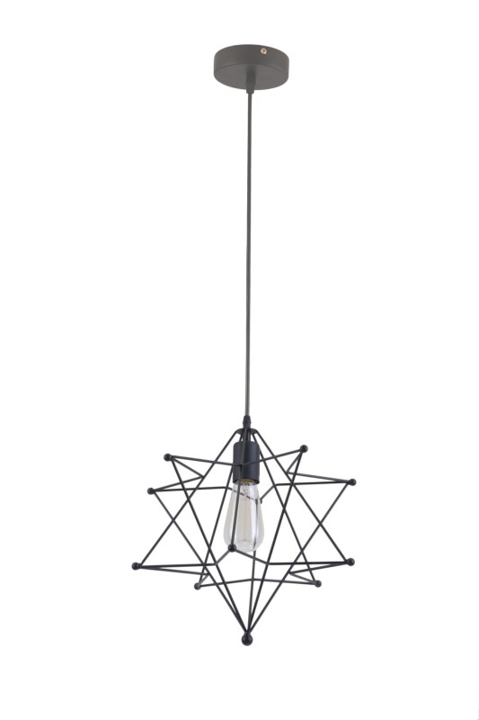 SKY czarny lampa loft zwis pojedynczy E27